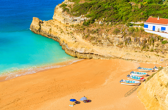 Stranden van de Algarve