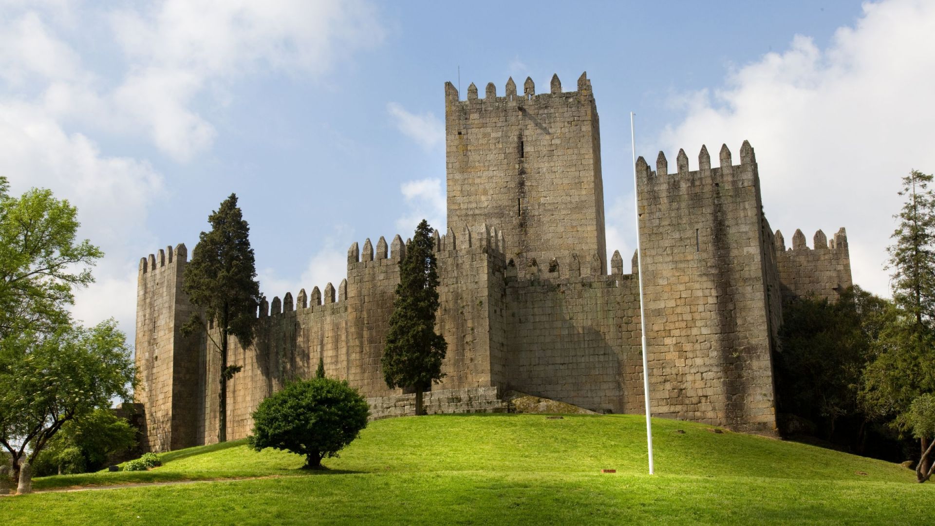 Het Guimarães kasteel