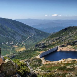 Serra da Estrela mooi uitzicht