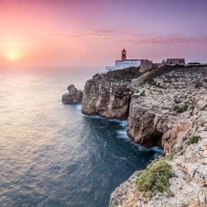 Sagres vuurtoren Algarve Portugal