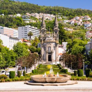 Igreja de Nossa Senhora da Oliveira Guimaraes Portugal