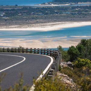 Weg naar Natuurpark Serra da Arrábida