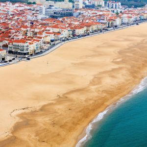 Nazaré strand Portugal