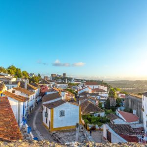 Obidos dorp Portugal