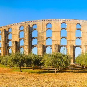 Aquaduct Elvas Alentejo Portugal