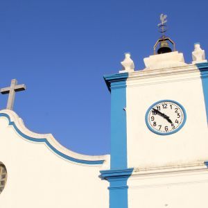 Vila Nova de Milfontes klok dorp Portugal