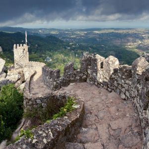 het kasteel van de moren in Sintra